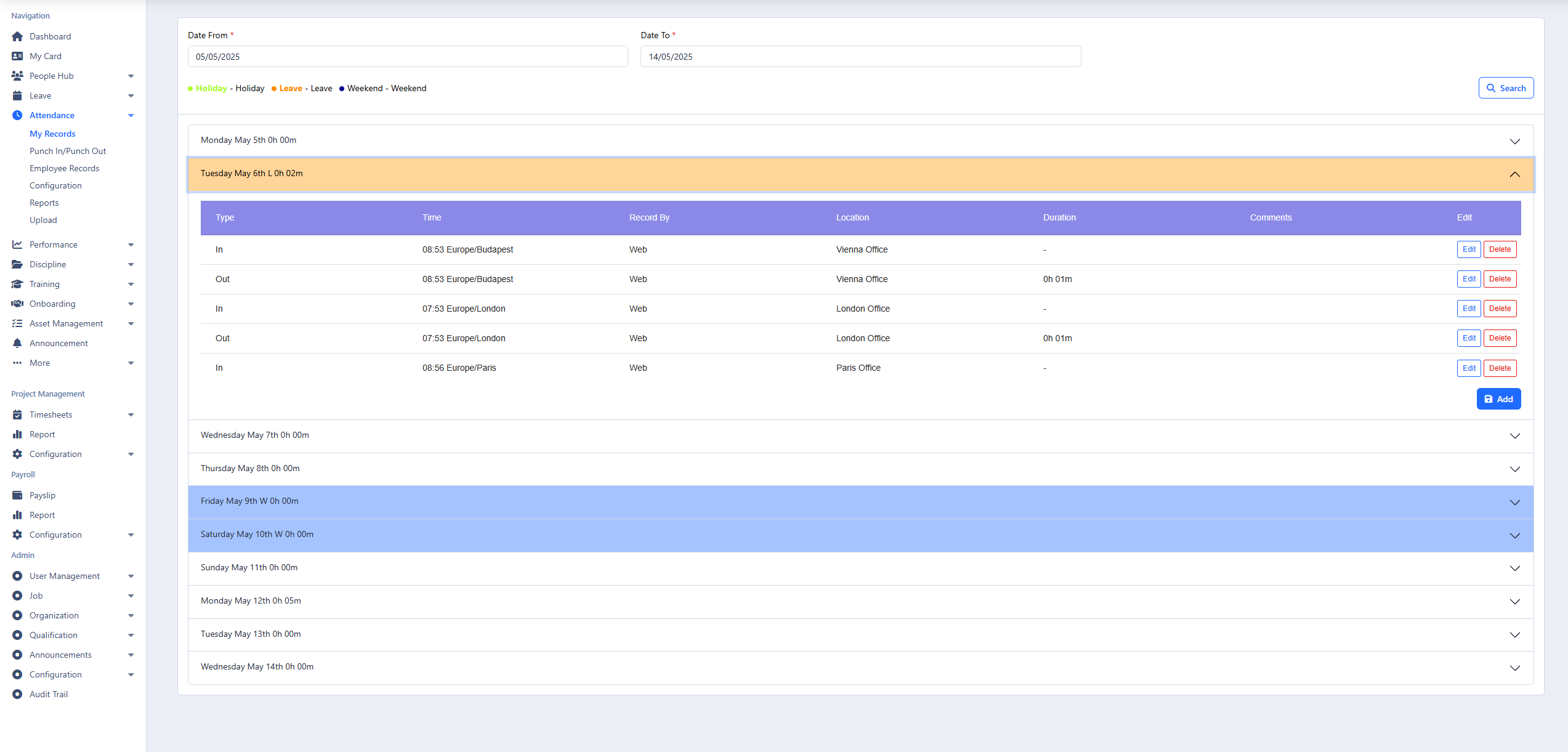 View and Manage Your Records